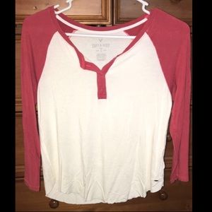 American Eagle baseball tee